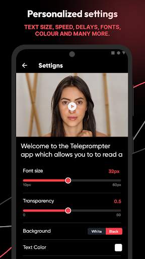 Teleprompter with Video Audio screenshot 5