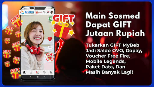 Sosial Media Terkini Gratis Jutaan Gift - MyBeb screenshot 1