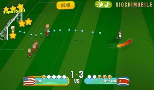 Sepak bola Piala Dunia 2014 screenshot 1