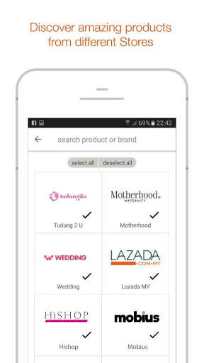 Biggle - a messaging app for products screenshot 1