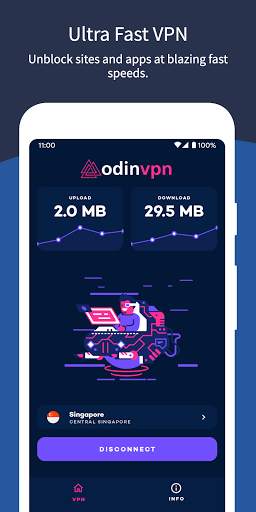 Ultra Fast VPN, Free VPN Proxy - OdinVPN screenshot 2