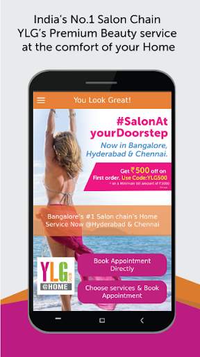 YLG @Home – Salon Beauty Services at Home screenshot 2