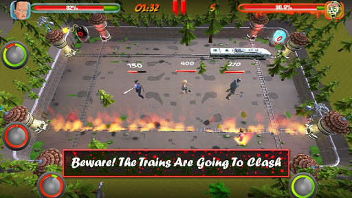 Zombie War vs. Train : AR Game screenshot 3