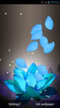 3D Flower Petal Wallpaper screenshot 3