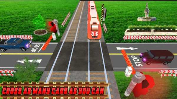 RailRoad Train Crossing Game : Bus Vs Train screenshot 3
