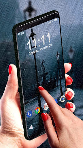 Raining Day APUS Live Wallpaper screenshot 2