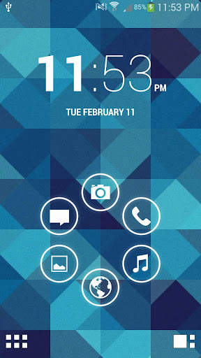 SL1 Theme for Smart Launcher स्क्रीनशॉट 1