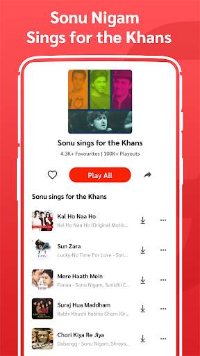 Sonu Nigam songs, Bhajan, Romantic, Superhits song screenshot 4