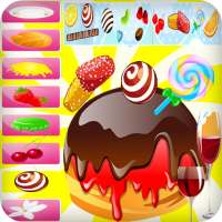 cooking games cake wedding logo