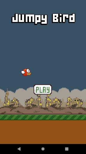 Retro Bird - 8 bit style game screenshot 2