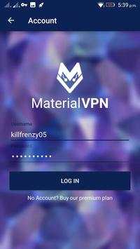 Material VPN Lite v1.0 screenshot 1