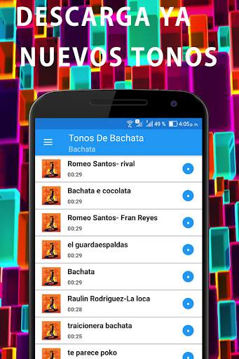 Tonos de Música Bachata Para el Celular Gratis screenshot 3