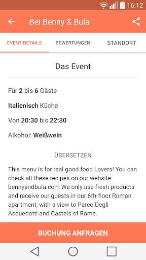 Eatwith screenshot 4