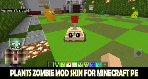 Plants Vs Zombies mod for Minecraft. screenshot 2