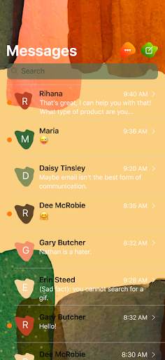 AI Messages OS 17 - Messenger screenshot 7