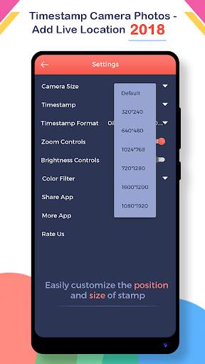 Timestamp Camera Photos - Add Live Location 2018 screenshot 2