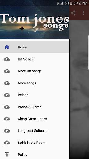 Tom Jones Songs скриншот 1