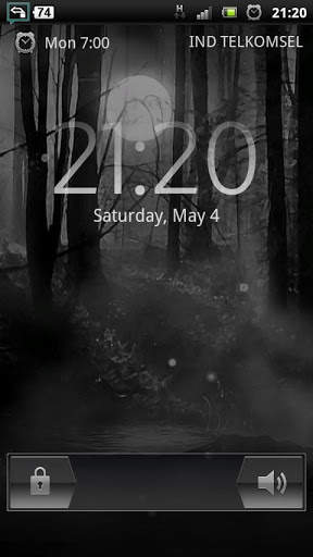 dark forest live wallpaper screenshot 5