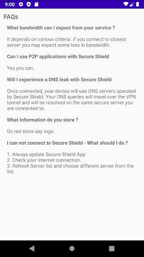 Secure Shield VPN screenshot 3