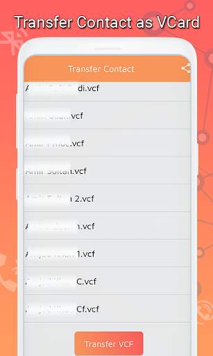 Bluetooth contact transfer & Contacts Backup 5 تصوير الشاشة