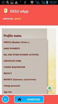 EKSU eApp screenshot 3