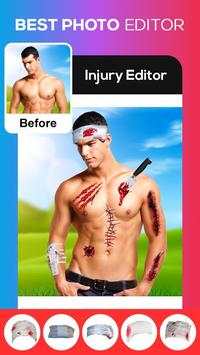 Injury Photo Editor 2019 screenshot 2