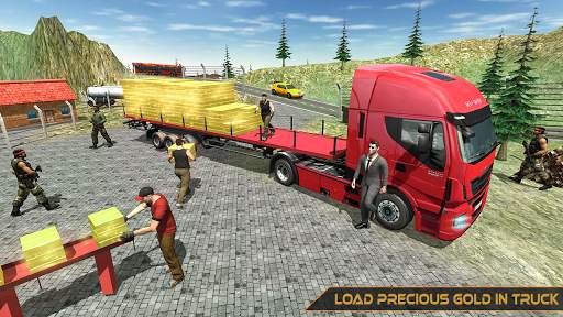 Uphill Gold Transport Truck Driver 2019 screenshot 9