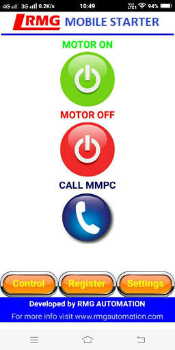 RMG MOBILE MOTOR STARTER screenshot 1