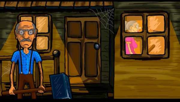 Grandpa And Granny Two Night Hunters House Escape screenshot 5