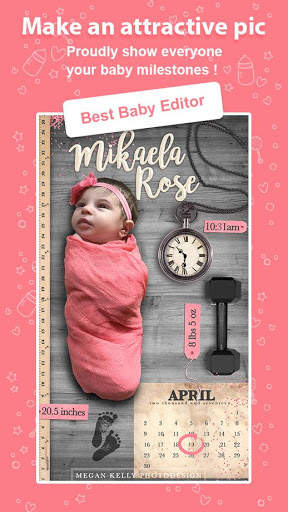 Baby Photo Editor 2021 : Baby Story 4 تصوير الشاشة