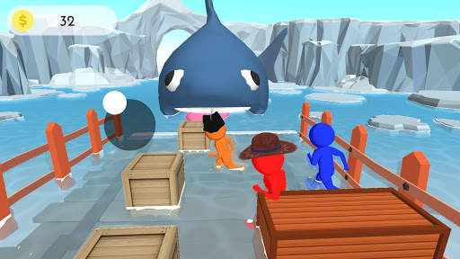 Survival Raft - Ocean Shark & Human Fall Survival screenshot 5