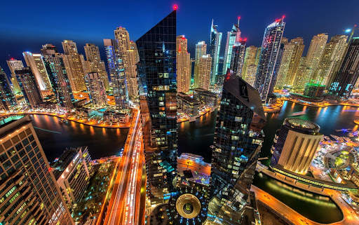 Dubai Night Live Wallpaper (backgrounds & themes) screenshot 10