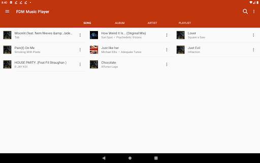 Free Music Audio Player - Mp3 Player screenshot 8