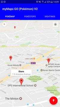 Maps for Pokémon Go (pokéMaps) screenshot 1