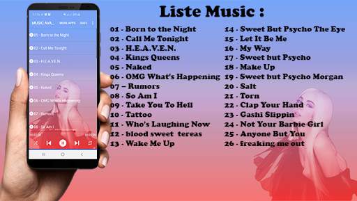 Songs Ava Max -  Without Internet screenshot 2