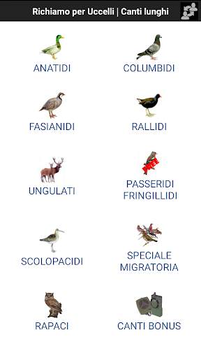 Richiamo uccelli FREE screenshot 1
