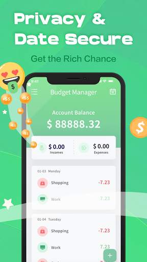 iBudget - Daily Expense Tracker & Money Planner screenshot 2