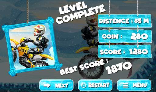 Xtreme Moto Snow Bike Racing Game screenshot 7