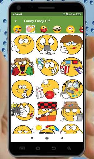 Funny Emoji Gif स्क्रीनशॉट 4