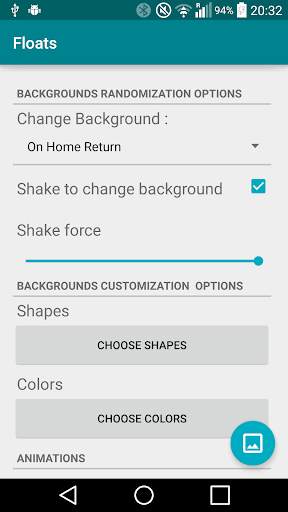 Chrooma Float Live Wallpaper screenshot 6