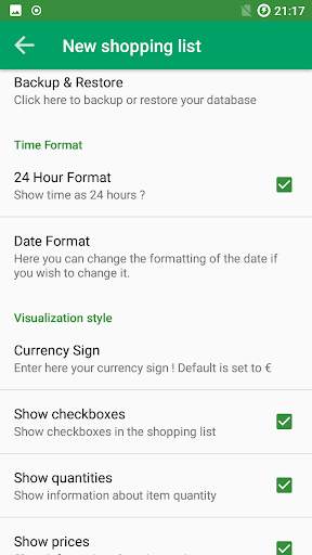 Shopping list app free screenshot 5
