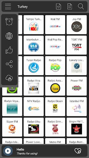 Online Radio Turkey - Turkish FM AM Music screenshot 3
