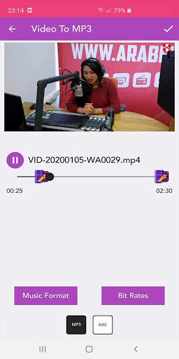 Mix Audio with Video / Crop , Compress Video screenshot 5