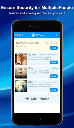 Online Tracker for WhatsApp: App Usage Tracker screenshot 3
