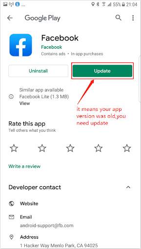 APP Update Checker screenshot 2