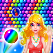 Makeup Girl Bubble icon