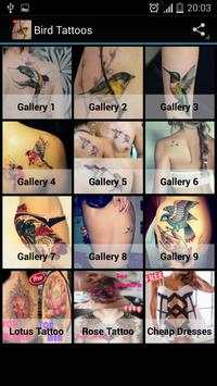 Bird Tattoos screenshot 6