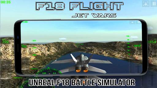 F18 Jetfire Simulator - Battle Jet Wars Simulator screenshot 2