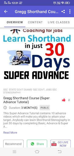 ONLINE SHORTHAND CLASSES screenshot 2