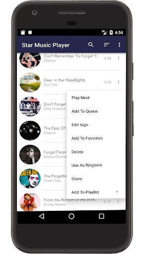 Star Music Player скриншот 9
